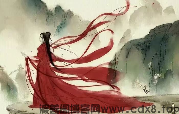 枫林中的红衣女子（四）(图4)